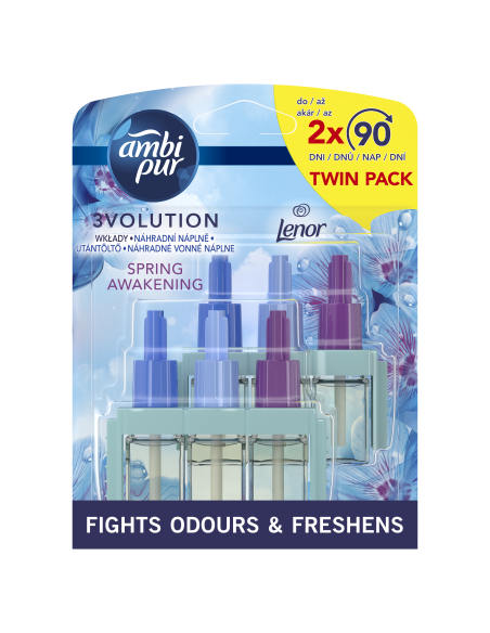 Ambi Pur 3Volution Spring Awakening õhuvärskendaja täitepakend, 2 x 20 ml