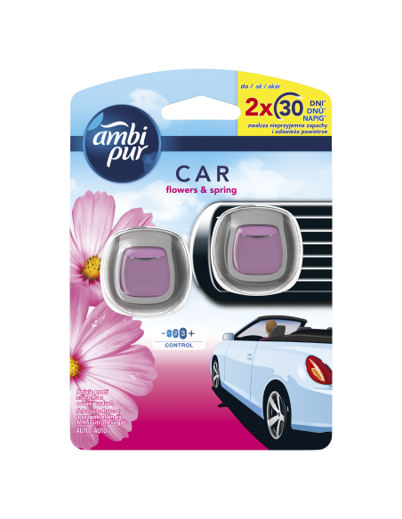 Ambi Pur Flower auto õhuvärskendaja, 2 tk