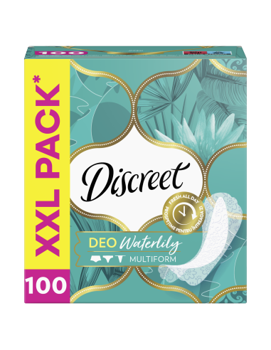 KAST 5 tk! Discreet Multiform Waterlily Pesukaitsmed, 100 tk