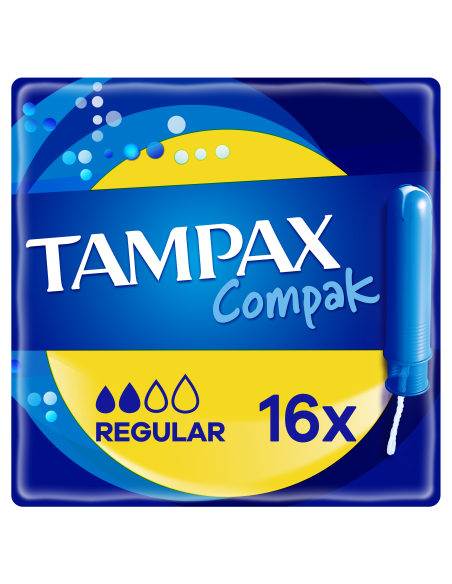 Tampax Compak Regular tampoonid aplikaatoriga, 16 tk