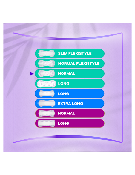 Always Daily Fresh Normal pesukaitsmed, 60 tk