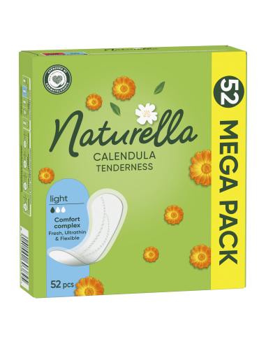 Naturella Light Calendula Tenderness Pesukaitsmed, 52 tk