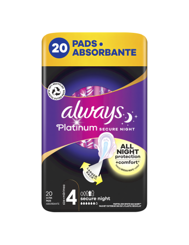 Always Platinum Secure Night Size 4...