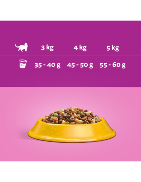 WHISKAS Sterile 14 kg - kuivtoit steriliseeritud kassidele kanaga