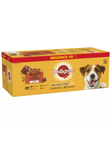 PEDIGREE Vital Protection želees (40x100g) Märg...