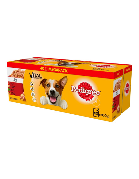 PEDIGREE Vital Protection želees (40x100g) Märg koeratoit