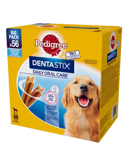 Pedigree Dentastix koerte maiused suurtele tõugudele 56 tk (8x270g)