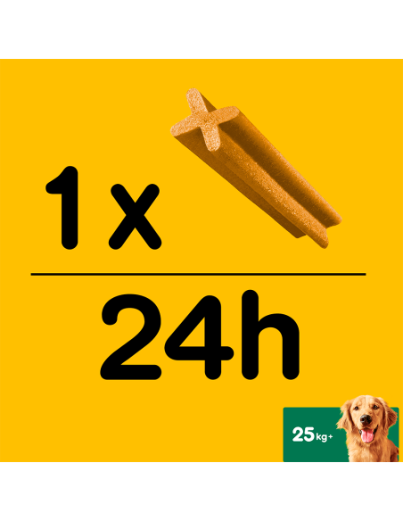 Pedigree Dentastix koerte maiused suurtele tõugudele 56 tk (8x270g)
