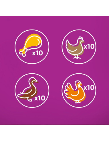 Whiskas Pure Delight märgtoit kassile linnuliha...