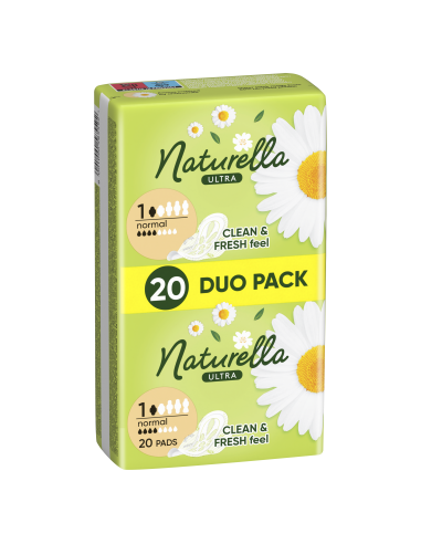 Naturella Ultra Normal Size 1 Tiibadega Hügieenisidemed, 20 tk