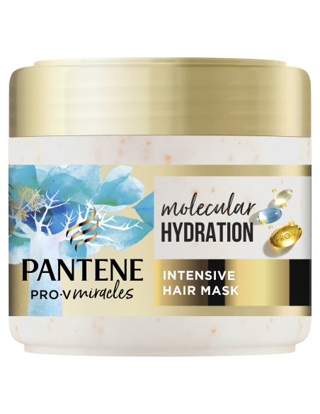 Pantene Hydration Glow Juuksemask, 300 ml
