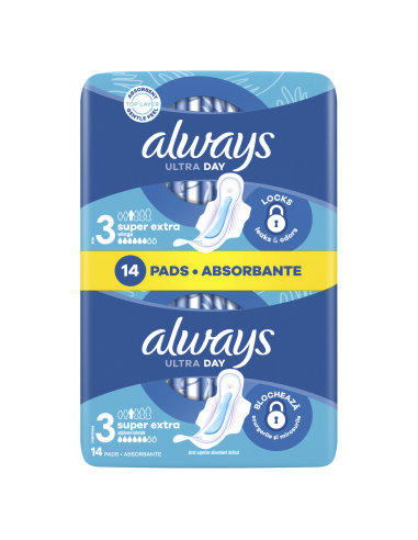 Always Ultra Size 3 hügieenisidemed tiibadega,...