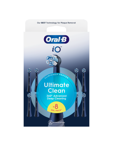 CBF 8 Oral-B UltimateClean Black Varuharjad, 8 tk