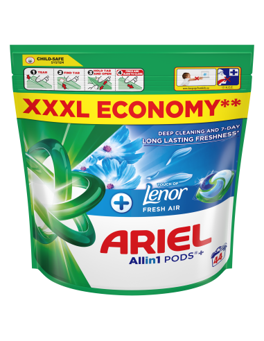 Ariel All-in-1 PODS +Touch of Fresh Air Lenor...