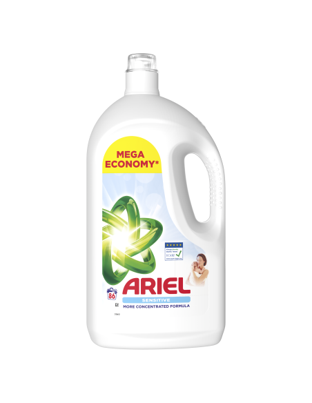 Ariel Sensitive Pesugeel, 86 Pesukorda, 3.87 L