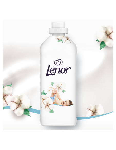 LENOR Pesuloputusvahend Sensitive Cotton Fresh 2 x 1.239 L (118 Pesukorda)