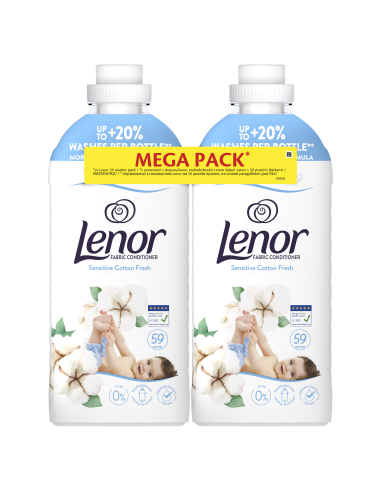 KAST 4 tk! LENOR Pesuloputusvahend Sensitive...