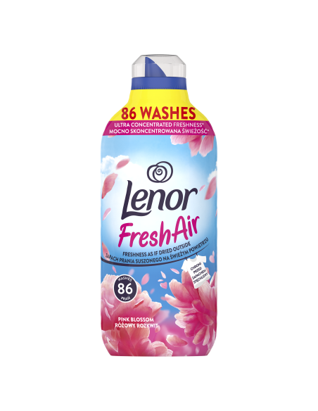KAST 6 tk! LENOR Pesuloputusvahend Pink Blossom 1.204 L (86 Pesukorda)
