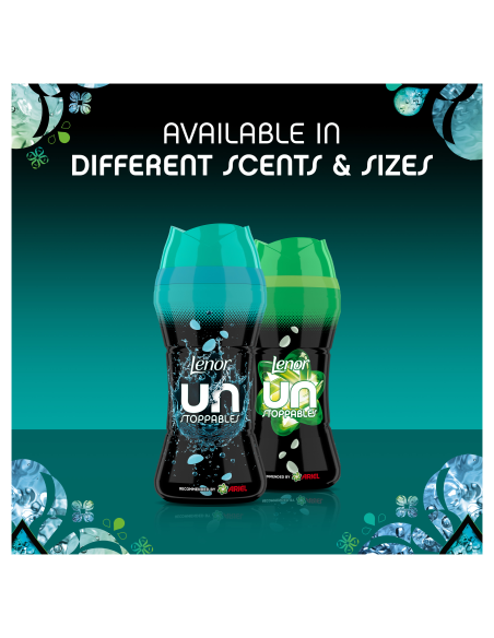 KAST 6 tk! LENOR Lõhnagraanulid Unstoppable Fresh 495 g (41 Pesukorda)