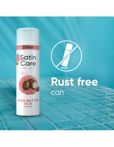 Gillette raseerimisgeel Satin Care Shea Butter...