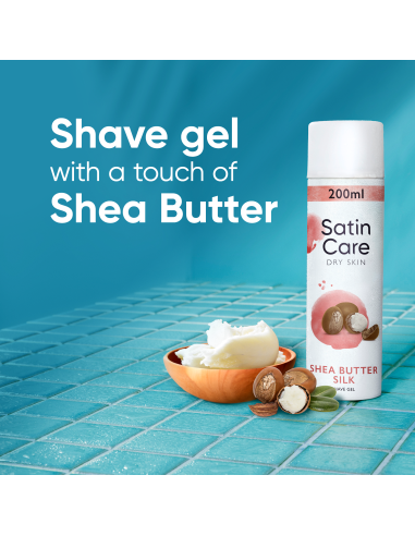 KAST 6 tk! Gillette raseerimisgeel Satin Care...