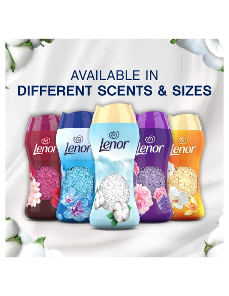 KAST 6 tk! LENOR Lõhnagraanulid Sensitive Cotton Fresh 495 g (41 Pesukorda)