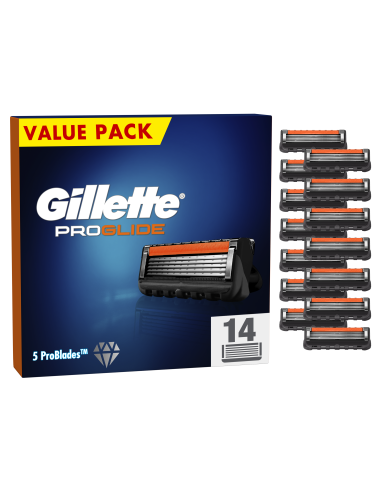 Gillette Proglide Varuterad Meestele, 14 Vahetustera