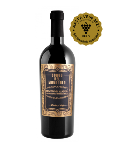 KAST 6tk! Borgo del Mandorlo Primitivo di Manduria DOC 75cl 14.5%