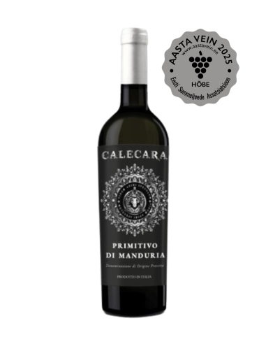 KAST 6 tk! Calecara Primitivo di Manduria DOC 14% 75cl