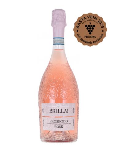 KAST 6tk! Brilla Prosecco Rose DOC 75cl 11%