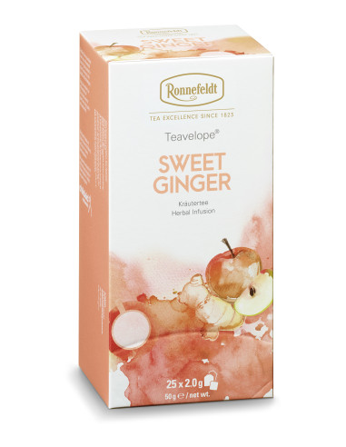 Ronnefeldt ümbrikutee Sweet Ginger 25tk