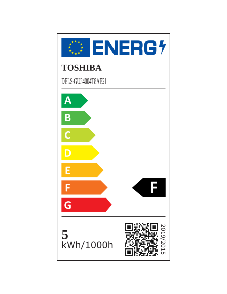 Toshiba LED 4W (50W) GU10 soe valge 345lm