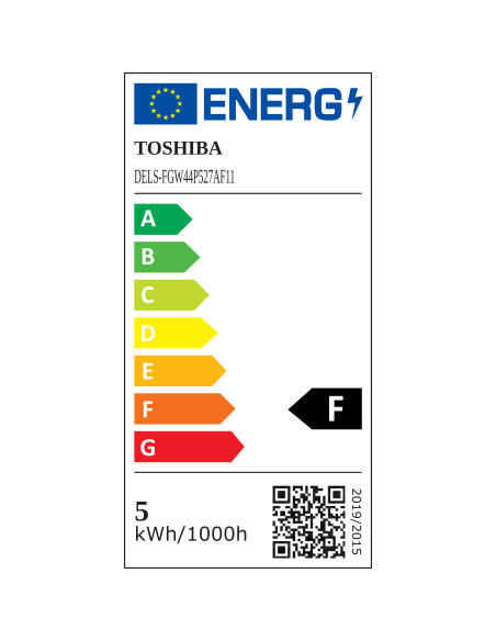 KAST 10 tk! Toshiba LED Filament 4.5W (40W) E27 soe valge lühter 470 lm