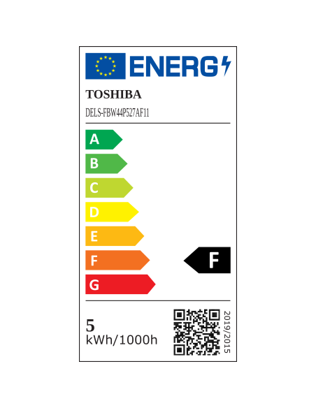 KAST 10 tk! Toshiba LED Filament 4.5W (40W) E27 soe valge A60 470 lm
