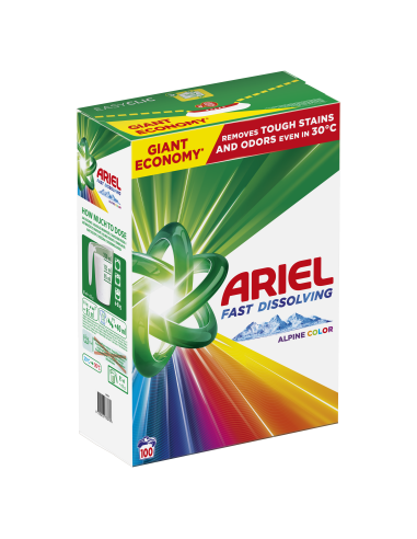 Ariel Pesupulber Color, 5.5 kg, 100 Pesukorda