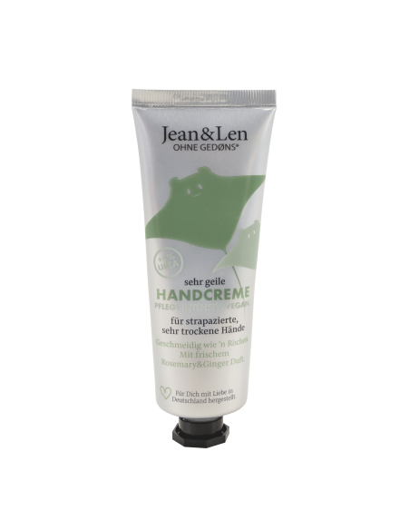 Jean&Len kätekreem 5% urea, rosmariin ja ingver 75 ml