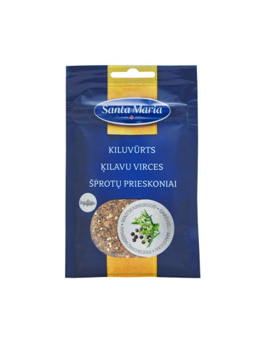 Santa Maria Kiluvürts 30g laminaatkott