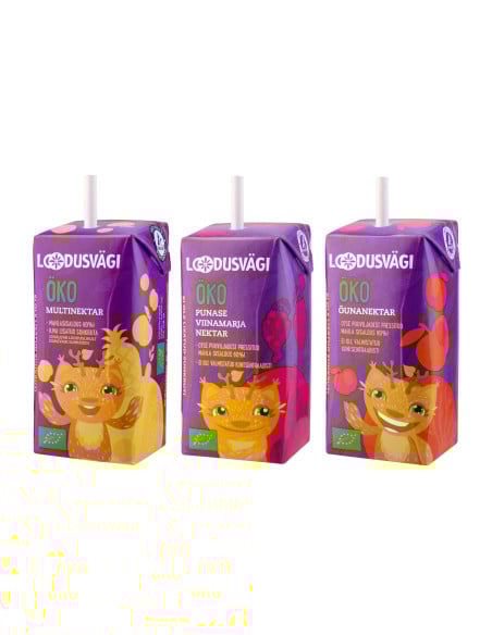 Loodusvägi ÖKO kõrrejook punase viinamarja 200ml AT-BIO-402