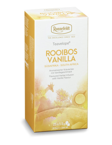 Ronnefeldt ümbrikutee Rooibos Vanilla 25tk