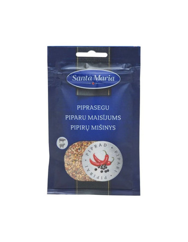 KAST 16tk! Santa Maria Piprasegu 25g laminaatkott