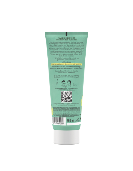 Jean&Len dušigeel rosmariin ja ingver 250 ml