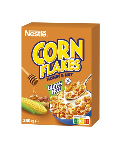 NESTLÉ Corn Flakes mee/pähkli, gluteenivaba 350 g