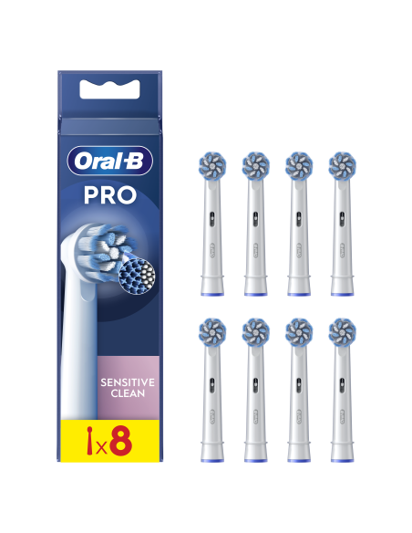 Oral-B EB60-8 Sensitive Clean Pro Varuharjad, 8 tk