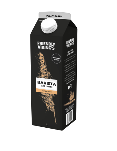 KAST 6 tk! Friendly Viking´s kaerajook barista laktoosivaba 1l
