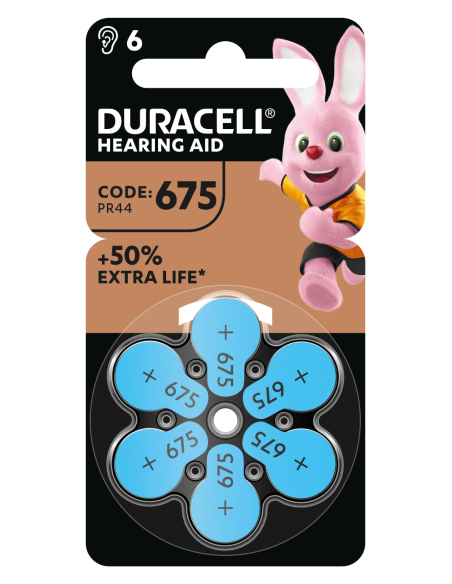 KAST 10 tk! Duracell kuuldeaparaadile 675 6 tk