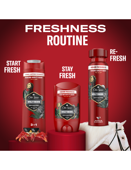 Old Spice Wolfthorn meeste dušigeel, 400 ml