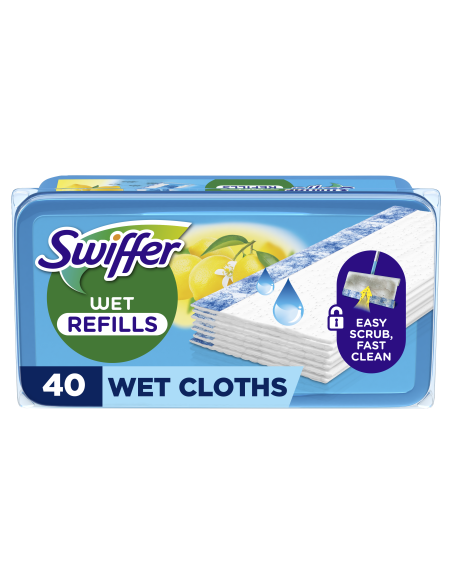 Swiffer Sweeper niisked põrandalapid, 40 tk