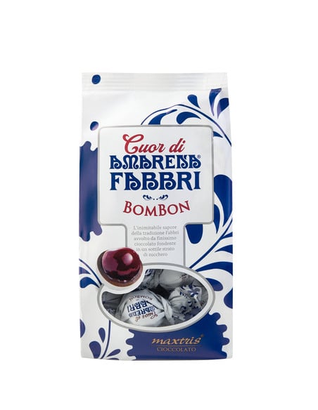 KAST 10 tk! Fabbri Amarena kirss tumedas šokolaadis 150g