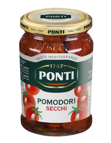 Ponti päikesekuivatatud tomatid 280g