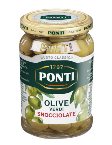 Ponti kivideta rohelised oliivid 290g